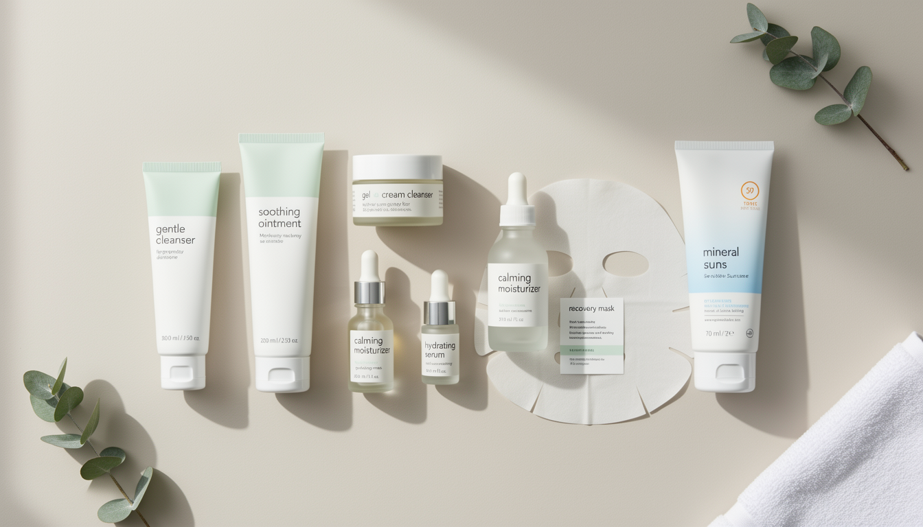 Featured image for Gentle 8 Products to Support Sensitive Reactive Skin