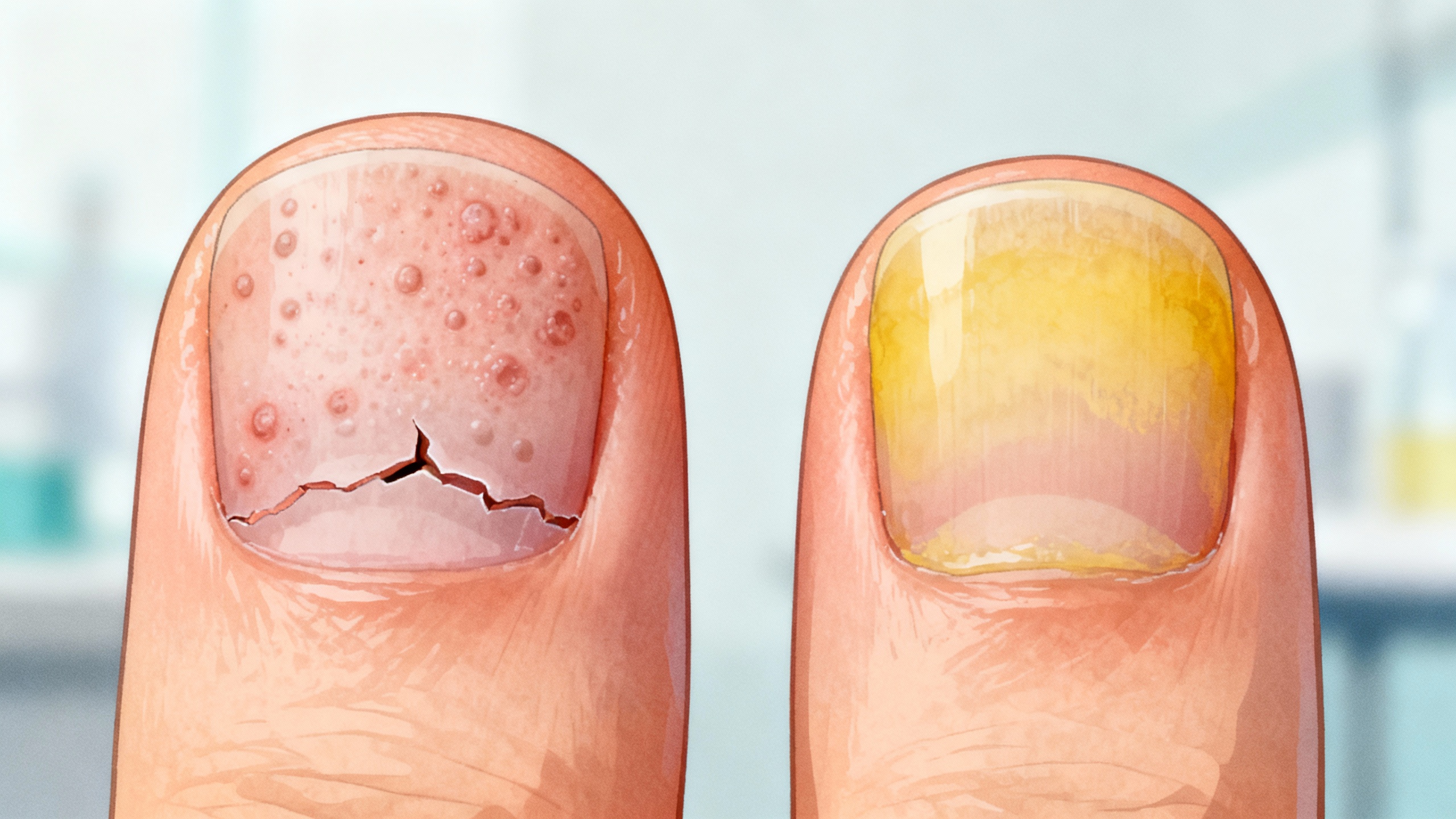 Featured image for 5 Key Differences Between Nail Psoriasis and Fungal Infections You Need to Know